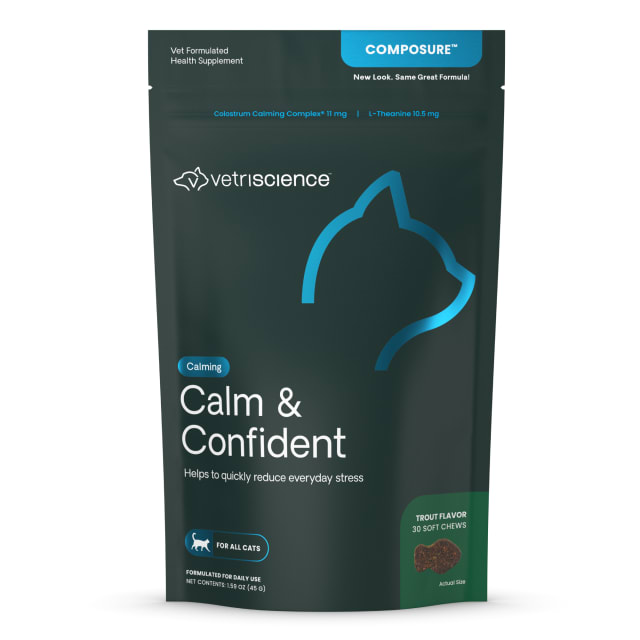 VS Calm &amp; Confident, Cats, Trout, 30ct