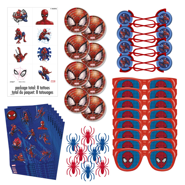 WM78791  Spider-Man Favor Pack, 48ct