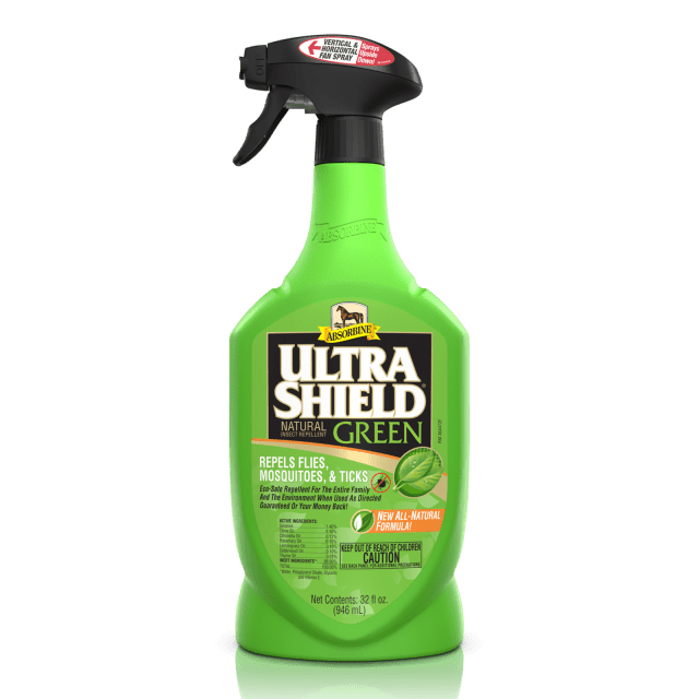 UltraShield® Green Natural Fly Repellent 32 fl oz Spray Bottle