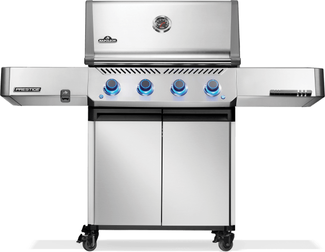 Gril Prestige® 500 au gaz naturel, acier inoxydable