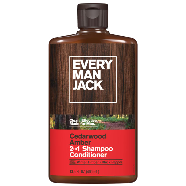 Every Man Jack Cedarwood Amber 2-in-1 Shampoo + Conditioner - 13.5 fl oz