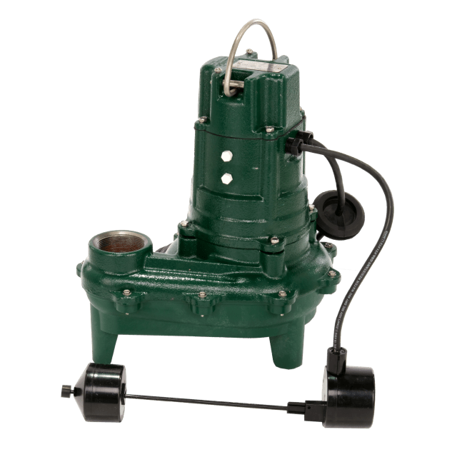 Zoeller 014955 WM266 Automatic Sewage Pump 1/2 HP, 115V, 1PH
