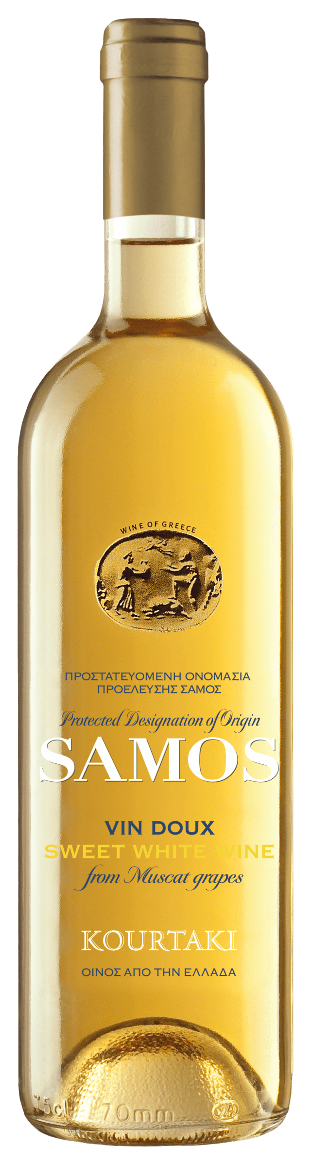Kourtaki Samos Sweet Muscat Wine 12pk 750ml 30 PRF GLS