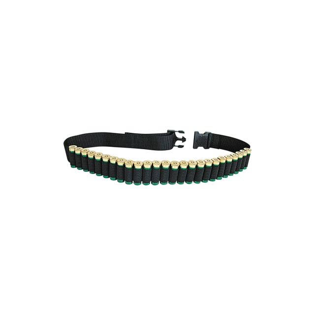 Allen Company Shotgun Shell Belt Holder, Holds 25 Shells, Black