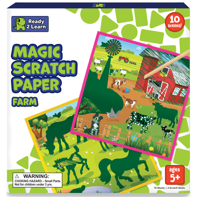 Magic Scratch Paper - Farm