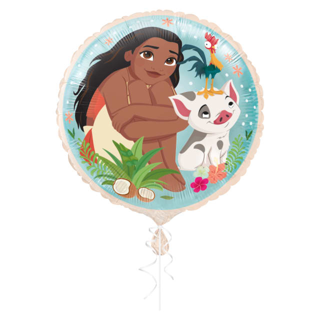 46223  Disney Moana Round 18" Foil Balloon - Packaged