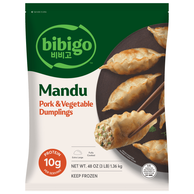 bibigo Mandu Pork and Vegetable Dumplings