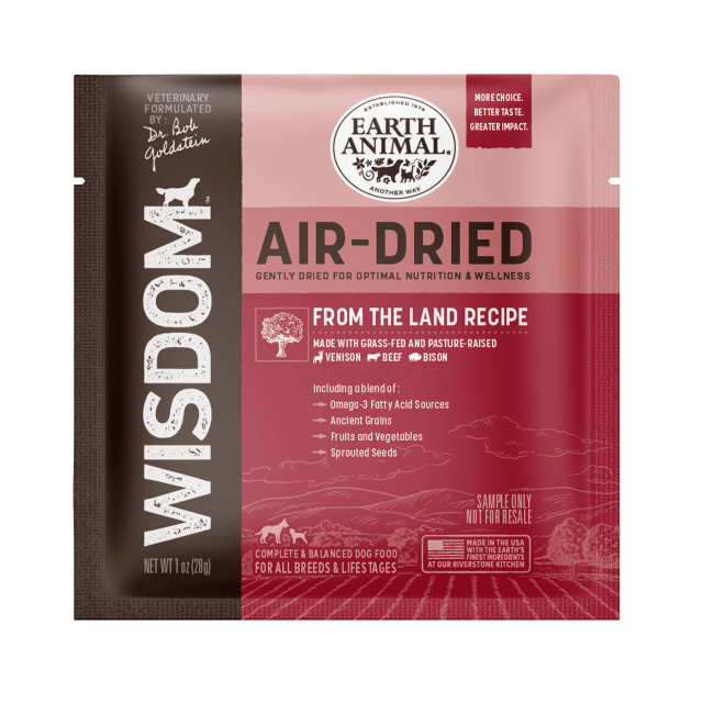 Wisdom - Air-Dried - Dog Food - From the Land - 1 oz
