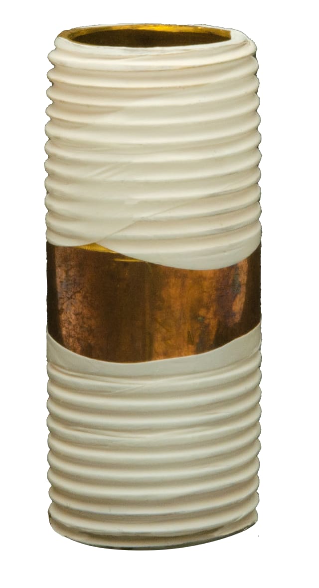 SmartWasher Nipple - 1/2" x 2" long Brass