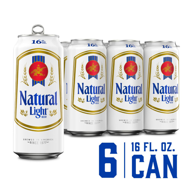 Natural Light Beer 16 fl oz Can, 4.2% ABV