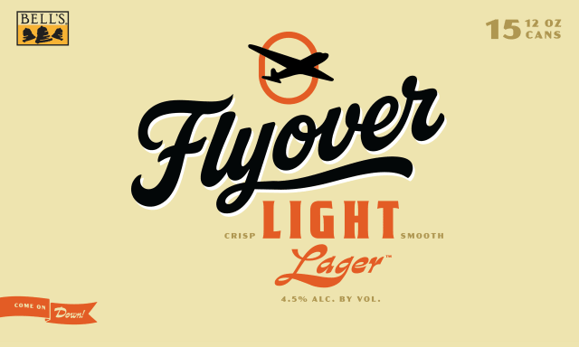 Bell's Flyover Light Lager, 15 pack 12 fl oz Cans