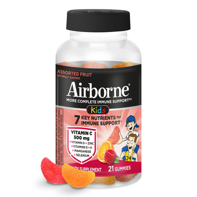 AIRBORNE® Gummies - Kids Assorted Fruit 12/21 ct.