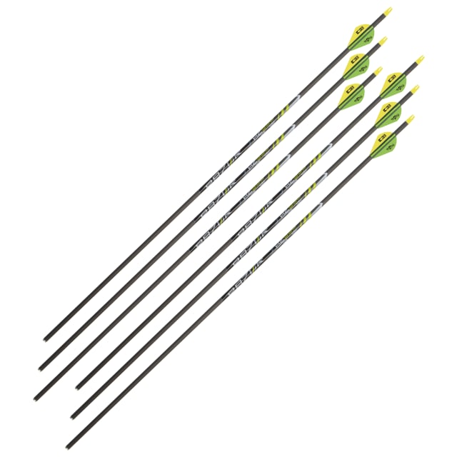 Razor™ RZ350 Carbon Arrow 30-Inch by Allen Company, 6-Pack, Black