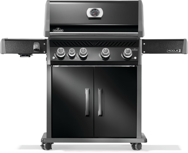 Rogue® PRO 525 Natural Gas Grill with Infrared Side Burner, Black