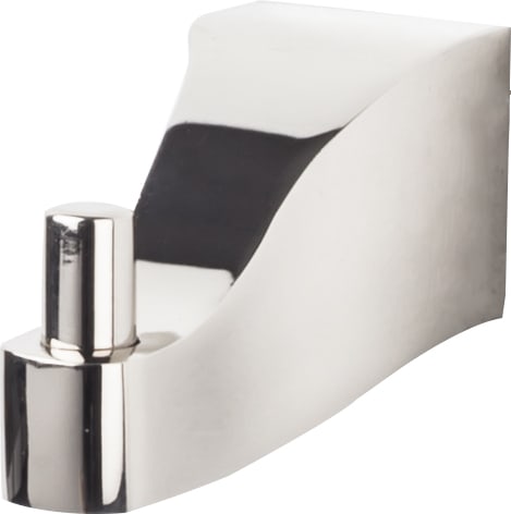 Aqua Bath Single Hook Polished Nickel