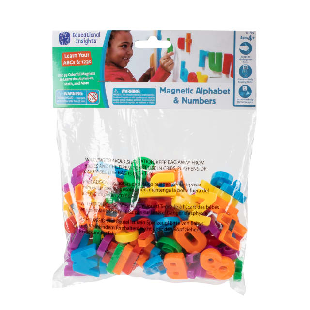 Magnetic Alphabets & Numbers