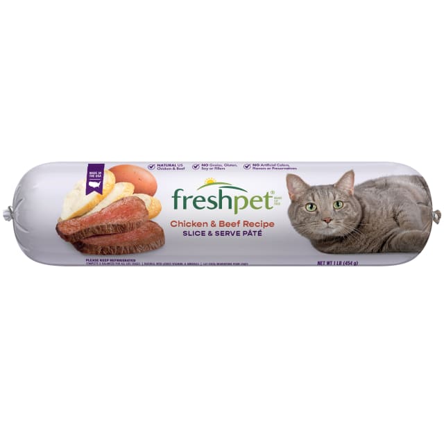 Chicken &amp; Beef Grain Free Gourmet Paté - Roll