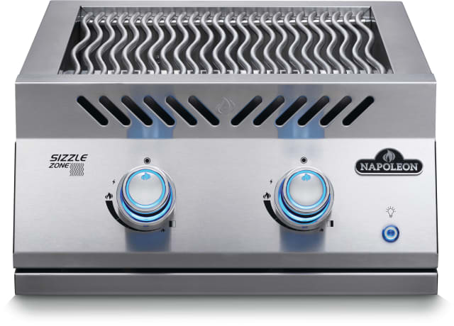 Built-In 700 Series 18" Dual Infrared Burner Natural Gas, Stainless Steel