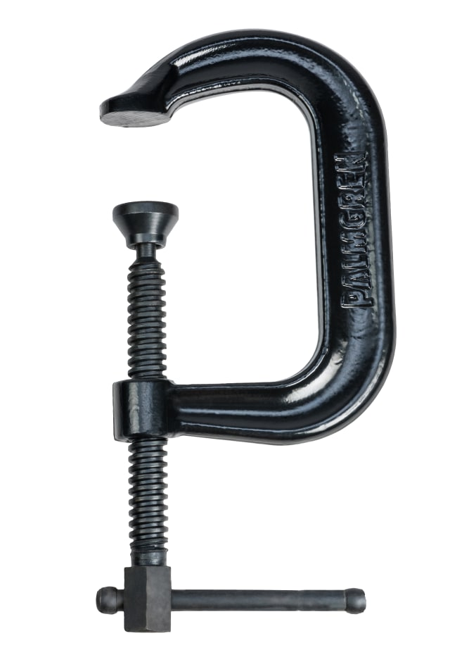 4" Drop Forged Deep Throat C-Clamp W/ Black Oxide