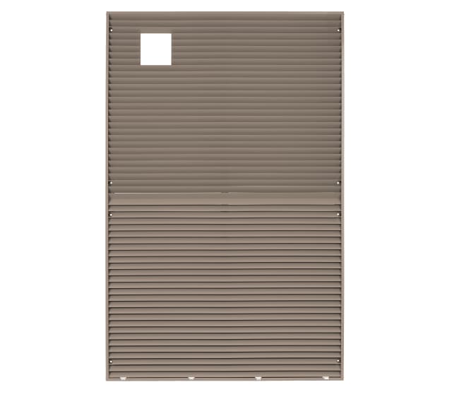 Architectural Grilles - Mid-Efficiency Gas - Painted Standard Taupe