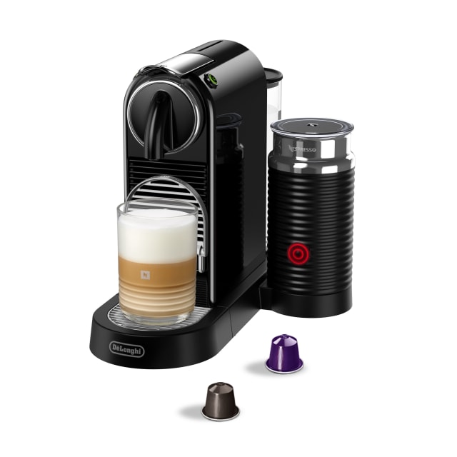 Nespresso CitiZ&milk Espresso Machine by De'Longhi, Limousine Black