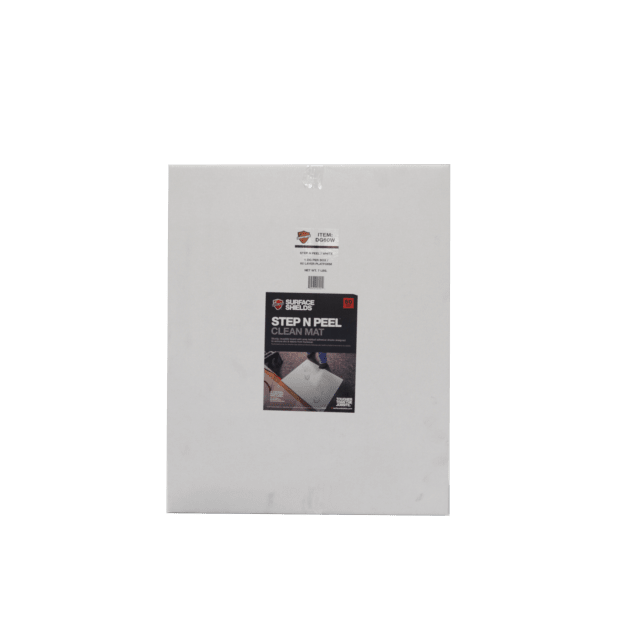 Step N Peel® Sticky Mat®, White Frame, 60-sheet, 25.5" x 31.5"