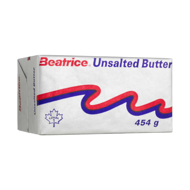 Beatrice Unsalted Butter, 454 g