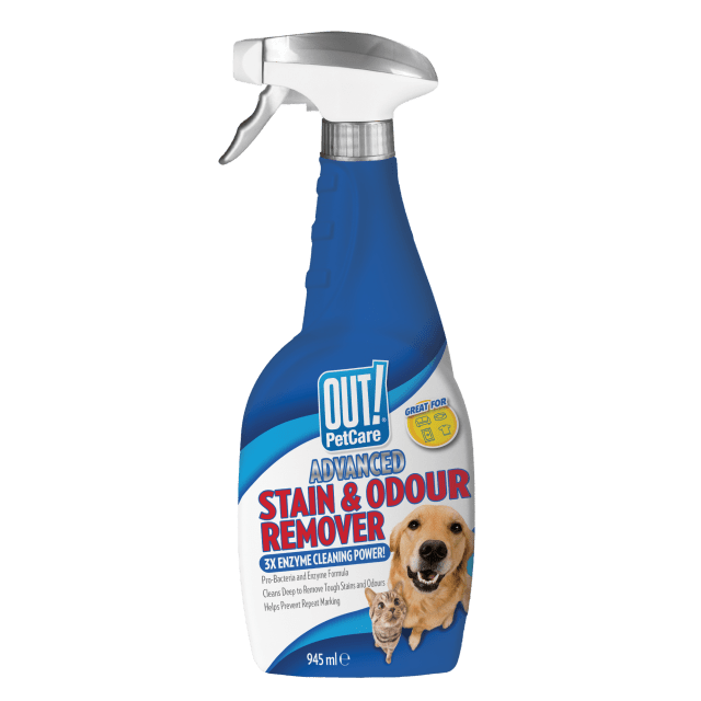 OUT! PetCare Advanced Stain & Odour Remover - Dog & Cat - 945ml