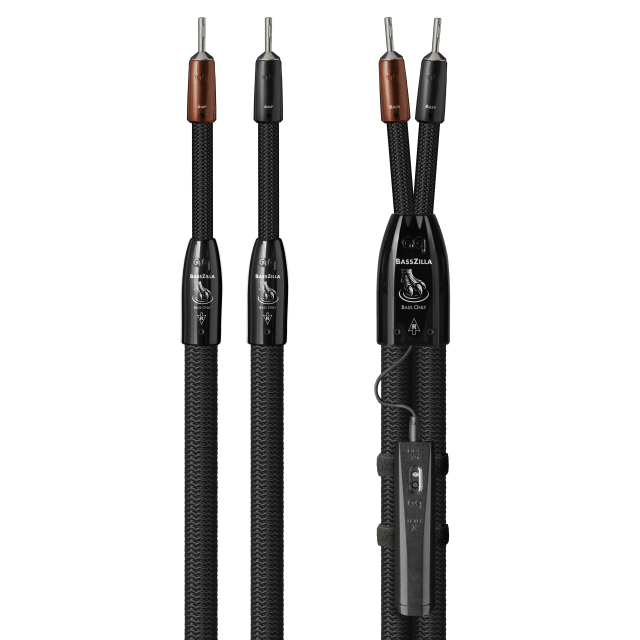AudioQuest BassZilla Bass-Only Speaker Cable with RF/ND-Tech for Midrange or Bass