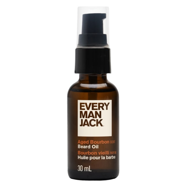 Every Man Jack Aged Bourbon Beard Oil - 1 fl oz