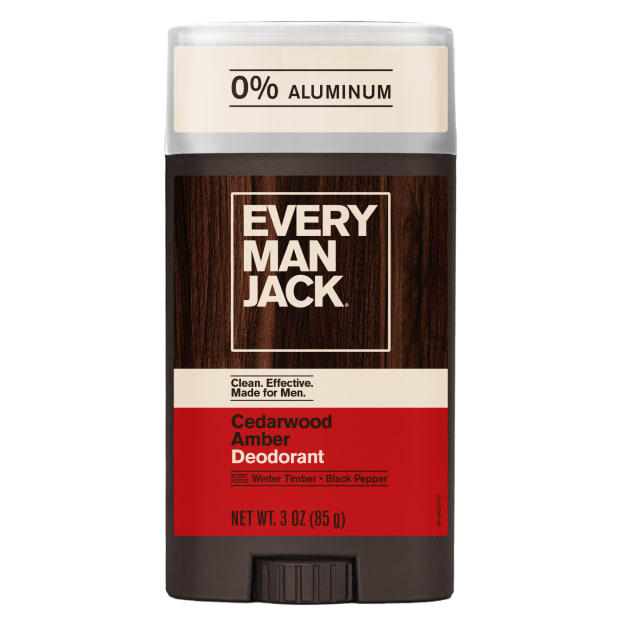 Every Man Jack Cedarwood Amber Aluminum Free Deodorant - 3 oz