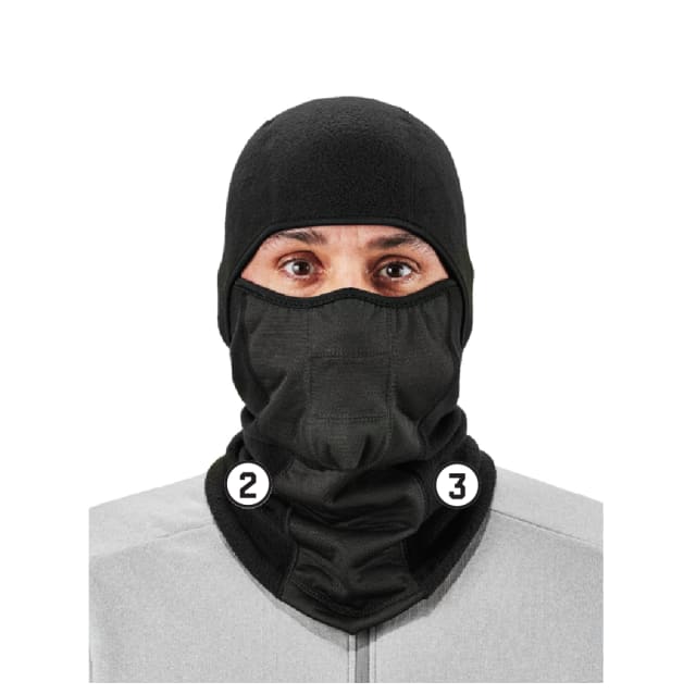 N-Ferno 6823 Balaclava Face Mask - Wind-Proof, Hinged Design