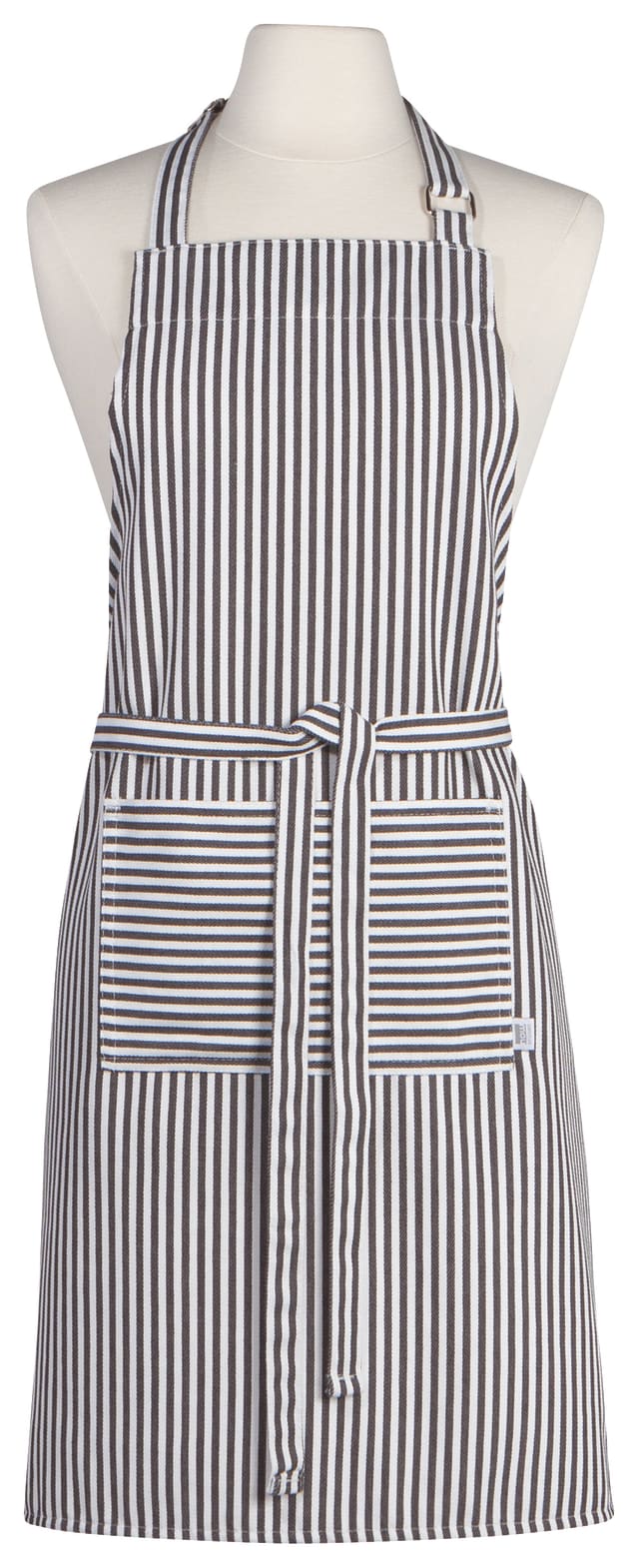 Narrow Black Stripe Chef Apron