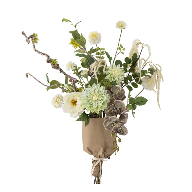 82072745 - Rise Bouquet, White, Artificial Flowers STOCK: 300