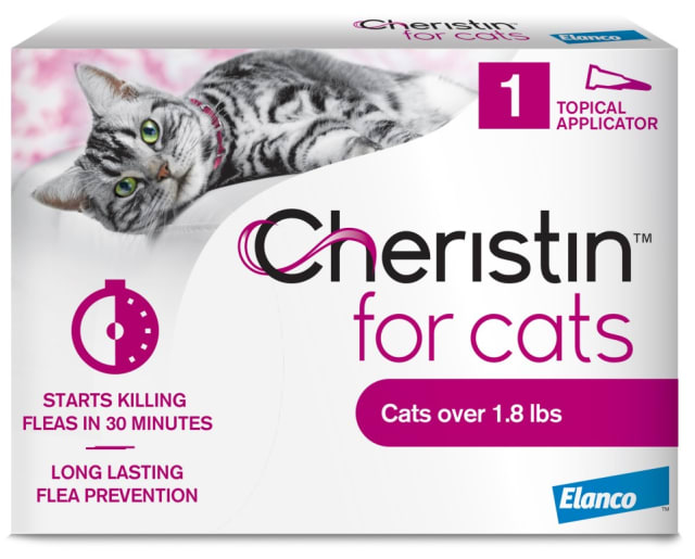 Cheristin Cat Cheristin Cat Flea Treatment & Prevention for Cats | 1 Topical Dose Provides Up to 6 Weeks of Coverage | 1 ct.
