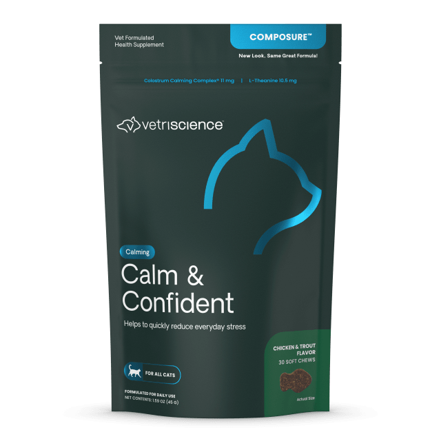 VS Calm &amp; Confident, Cats, Chicken &amp; Trout, 30ct