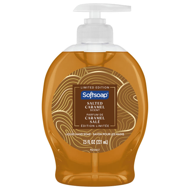 Softsoap Limited Edition Liquid Hand Soap, Salted Caramel Scent, 7.5 fl oz