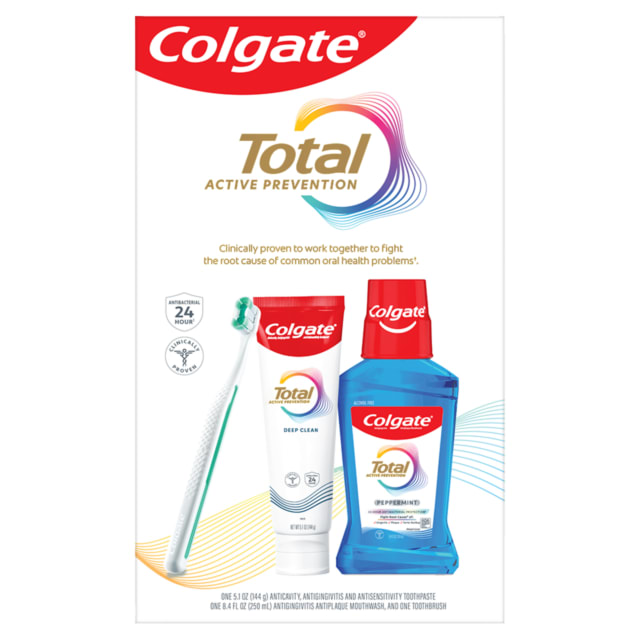 Colgate Total Active Prevention Oral Care Kit