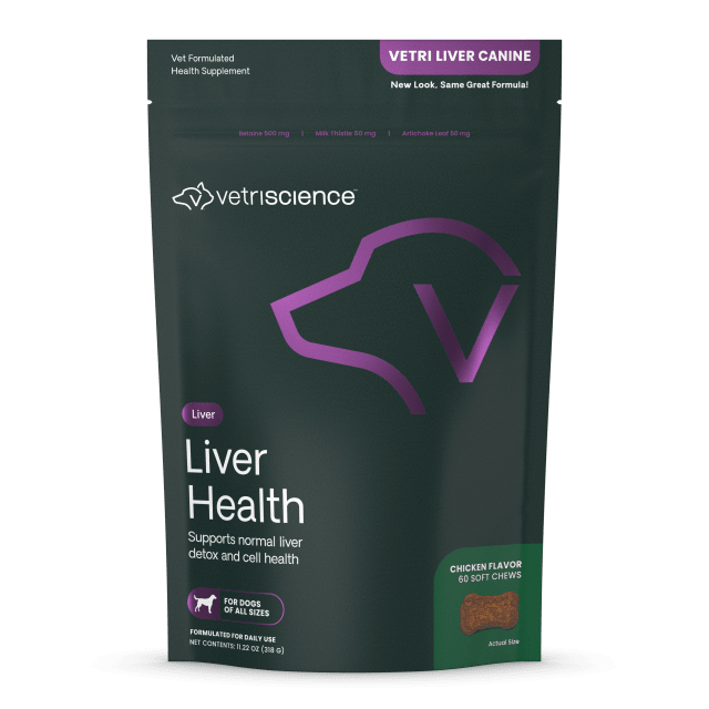 VS Liver Health Chews, Dogs, Chicken, 60ct