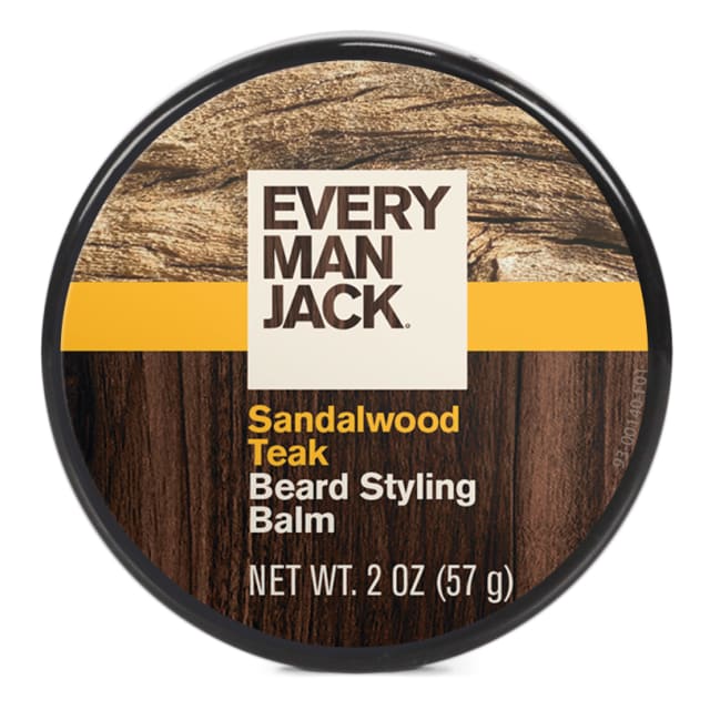 Every Man Jack Sandalwood Teak Beard Balm - 2 oz