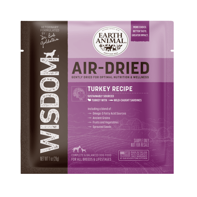 Wisdom - Air-Dried - Dog Food - Turkey - 1 oz