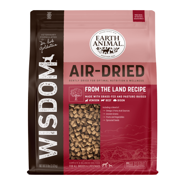 Wisdom - Air-Dried - Dog Food - From the Land - 8 lb