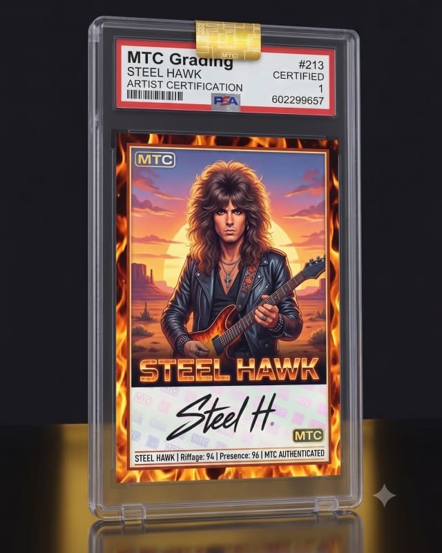 Steel Hawk Trading Card