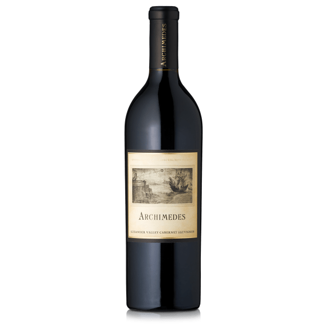 Archimedes Alexander Valley Cabernet Sauvignon California Red Wine, 13.9% ABV