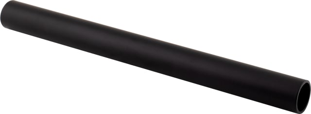 48 Matte Black 1-1/16" x 12' Round Steel Closet Rods