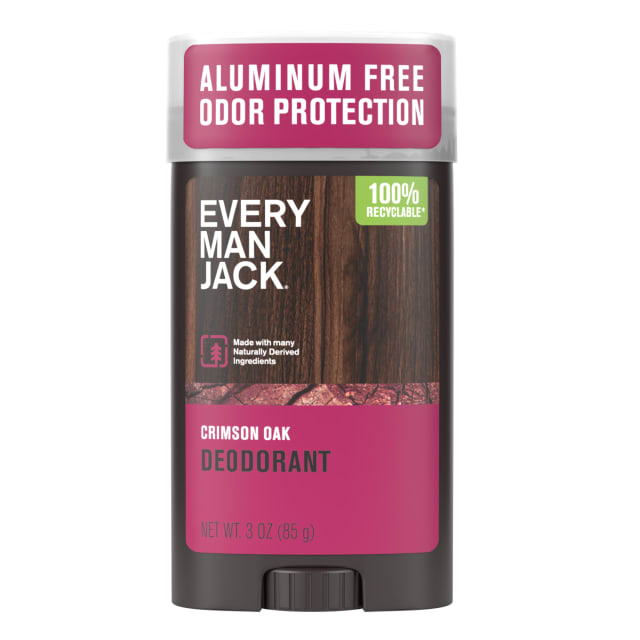 Every Man Jack Crimson Oak Aluminum Free Deodorant - 3 oz