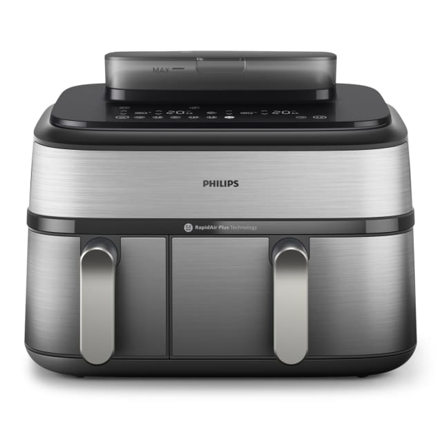 Philips 5000 Series Dual-Basket Airfryer with Steam, 9.6 qt Capacity