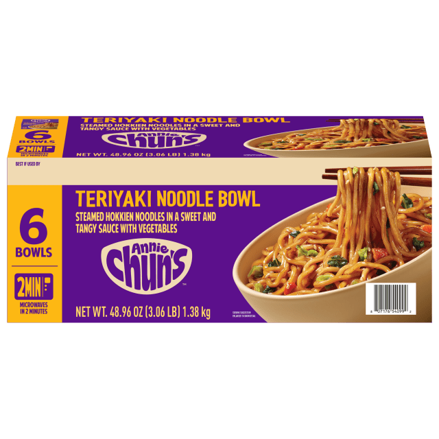 Annie Chun's Teriyaki Noodle Bowl with Vegetables