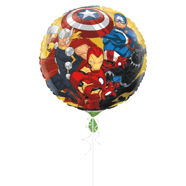 39326  Avengers Round 18" Foil Balloon - Packaged