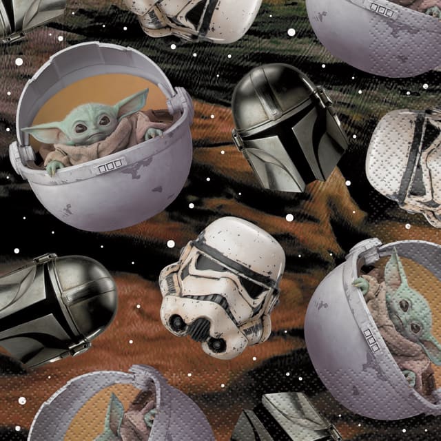 78322  Mandalorian The Child Luncheon Napkins, 16ct